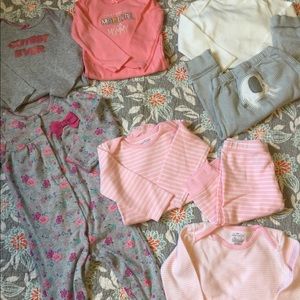12 month baby girl lot